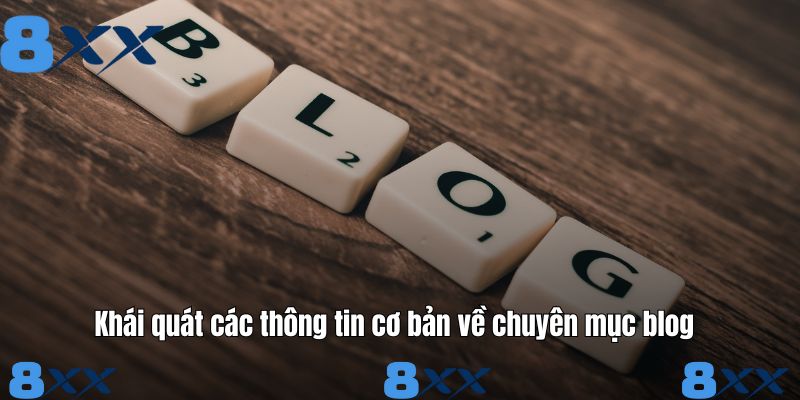 Khái quát các thông tin cơ bản về chuyên mục blog